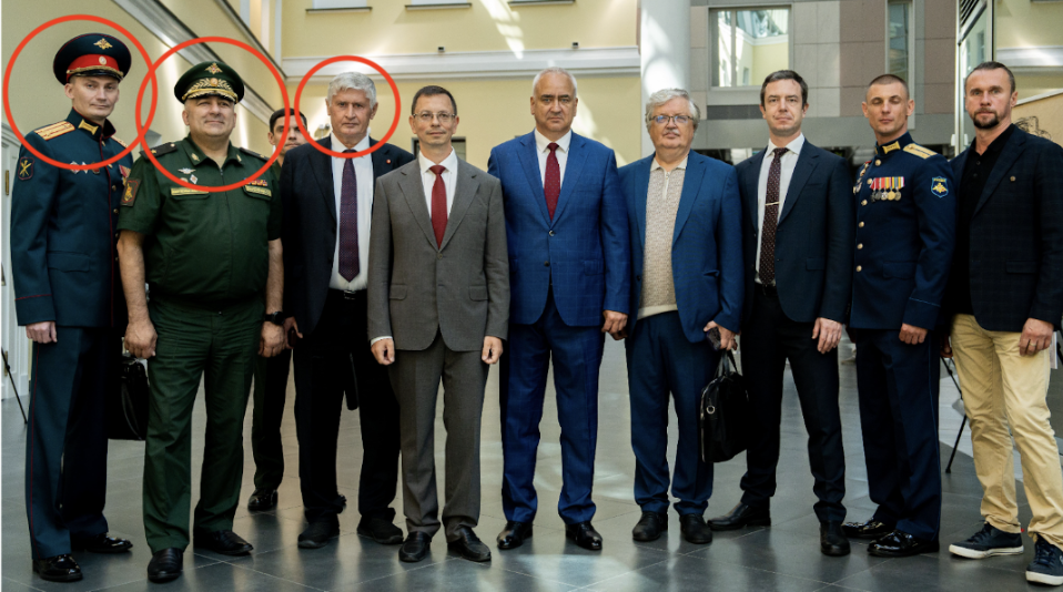 Зліва направо — Дмітрій Глазов, Сергій Марковчин, Леонід Палько, джерело сайт ВШЕ
