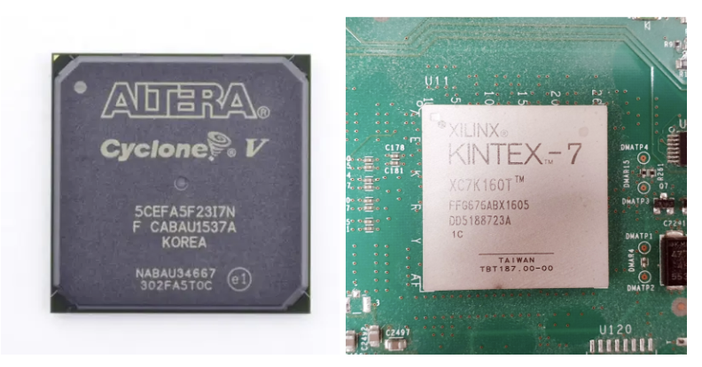 Examples of FPGAs found in downed Russian Shaheds