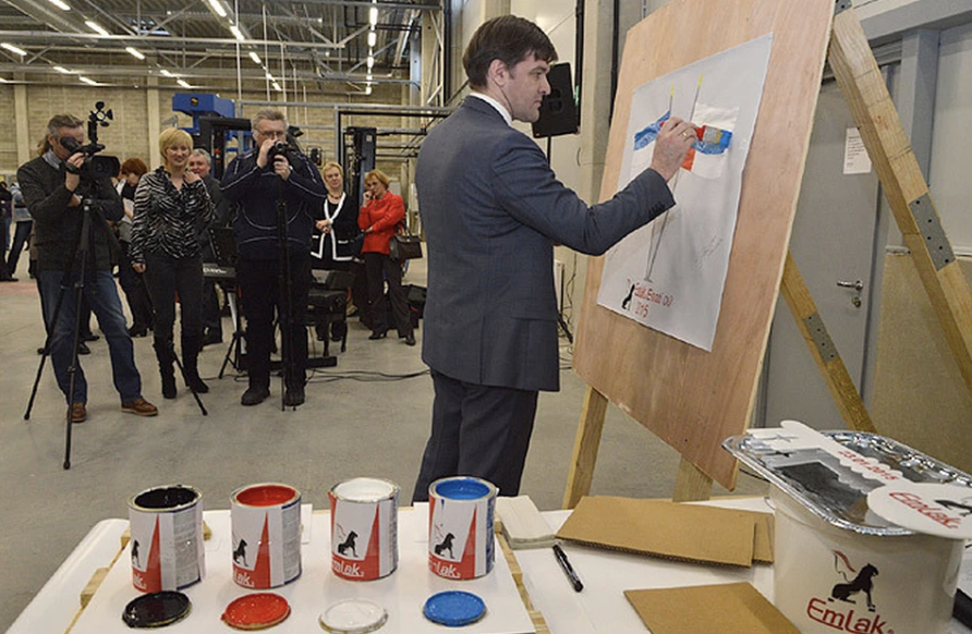 Factory opening ceremony in 2015 in Estonia