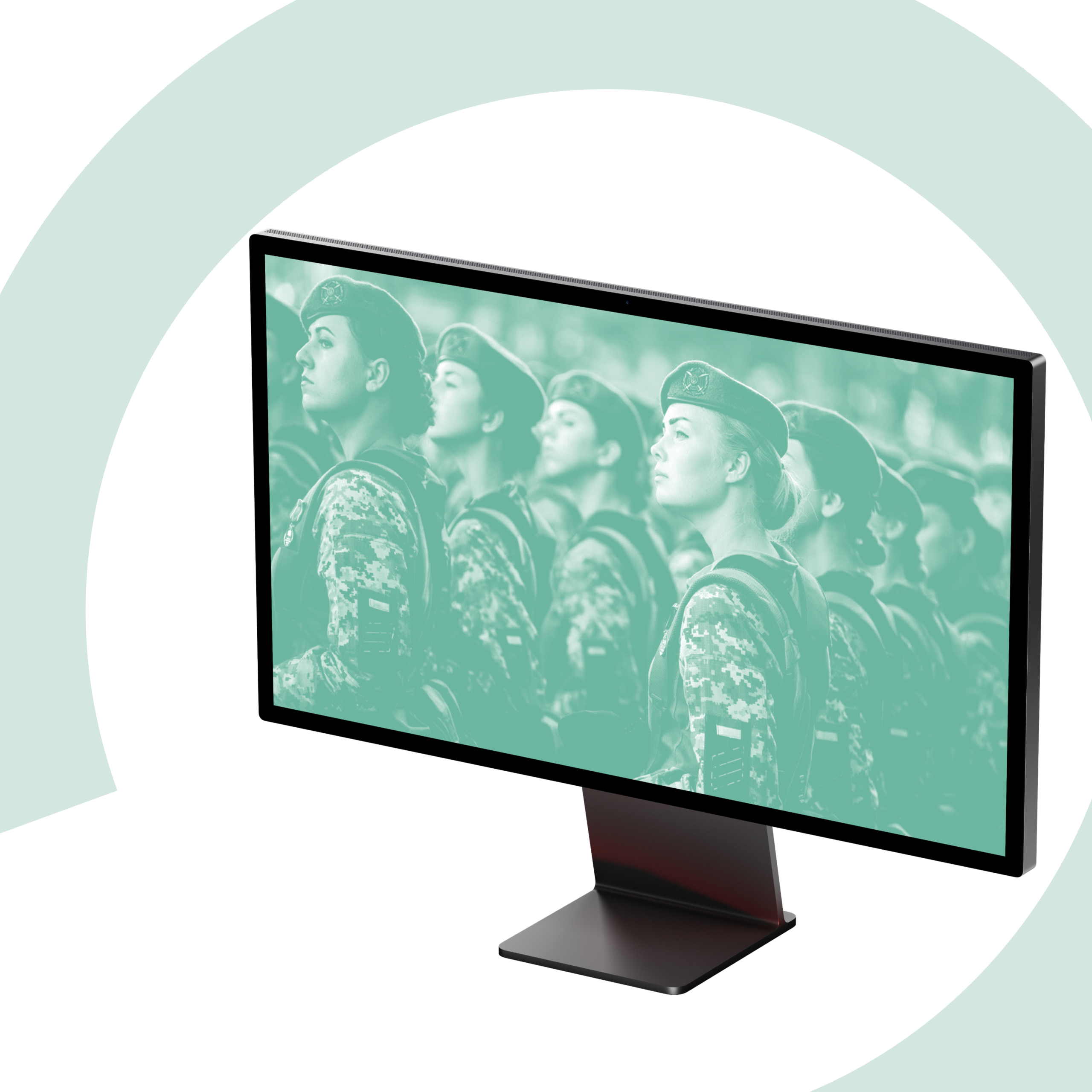 Військовослужбовиці ЗСУ — ілюстрація до дослідження StateWatch та Arm Women Now